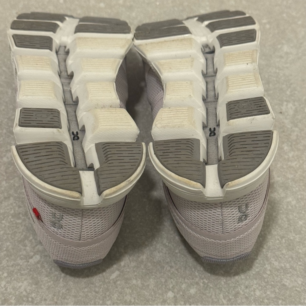 On Running Light Purple lavender and Gray Athletic Shoes - Picture 6 of 8